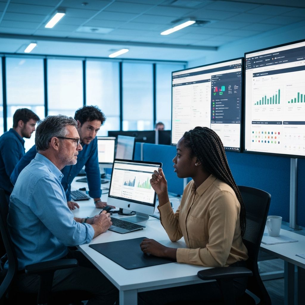 JenFranix team collaborating on innovative technology solutions